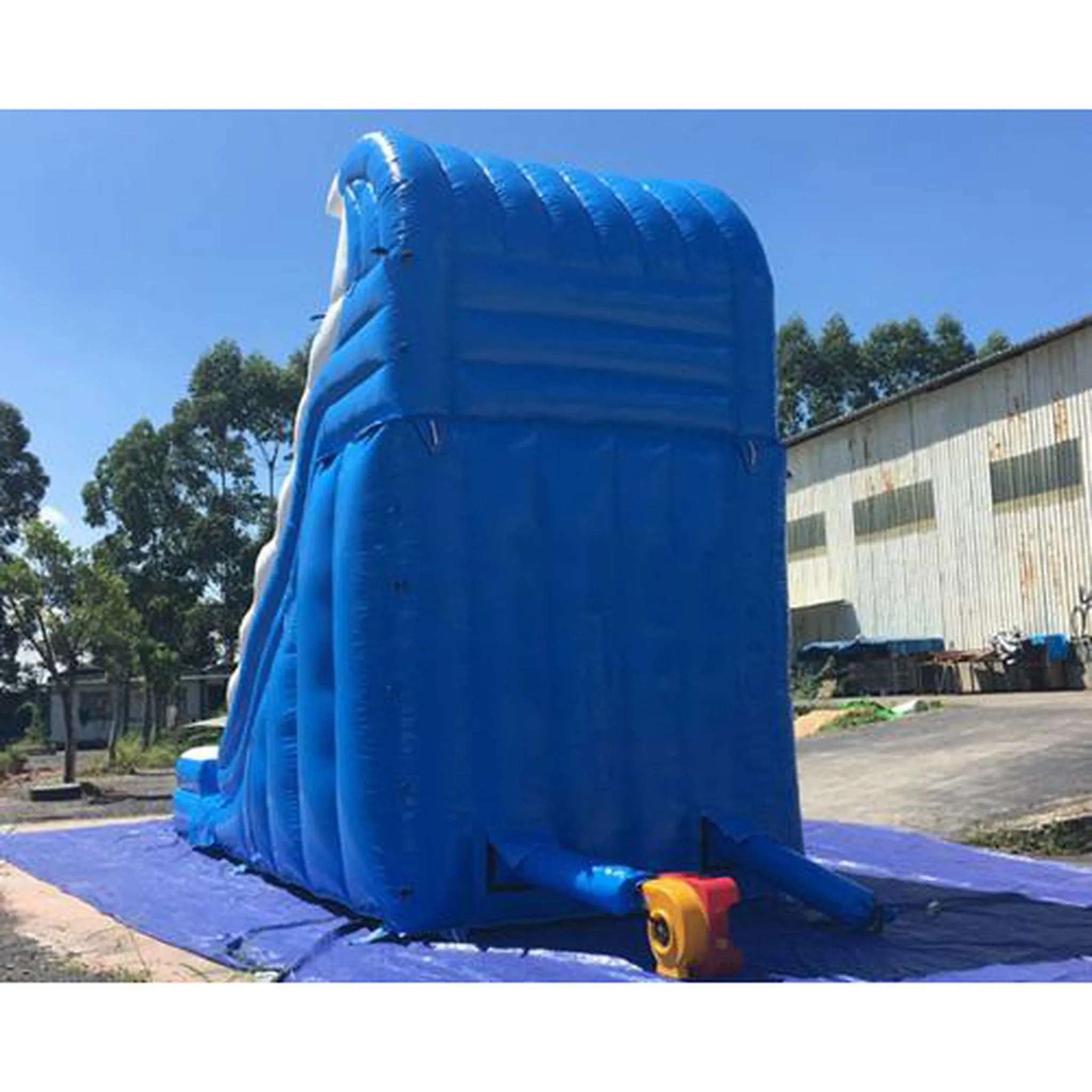 18' Blue Wave Wet & Dry Slide