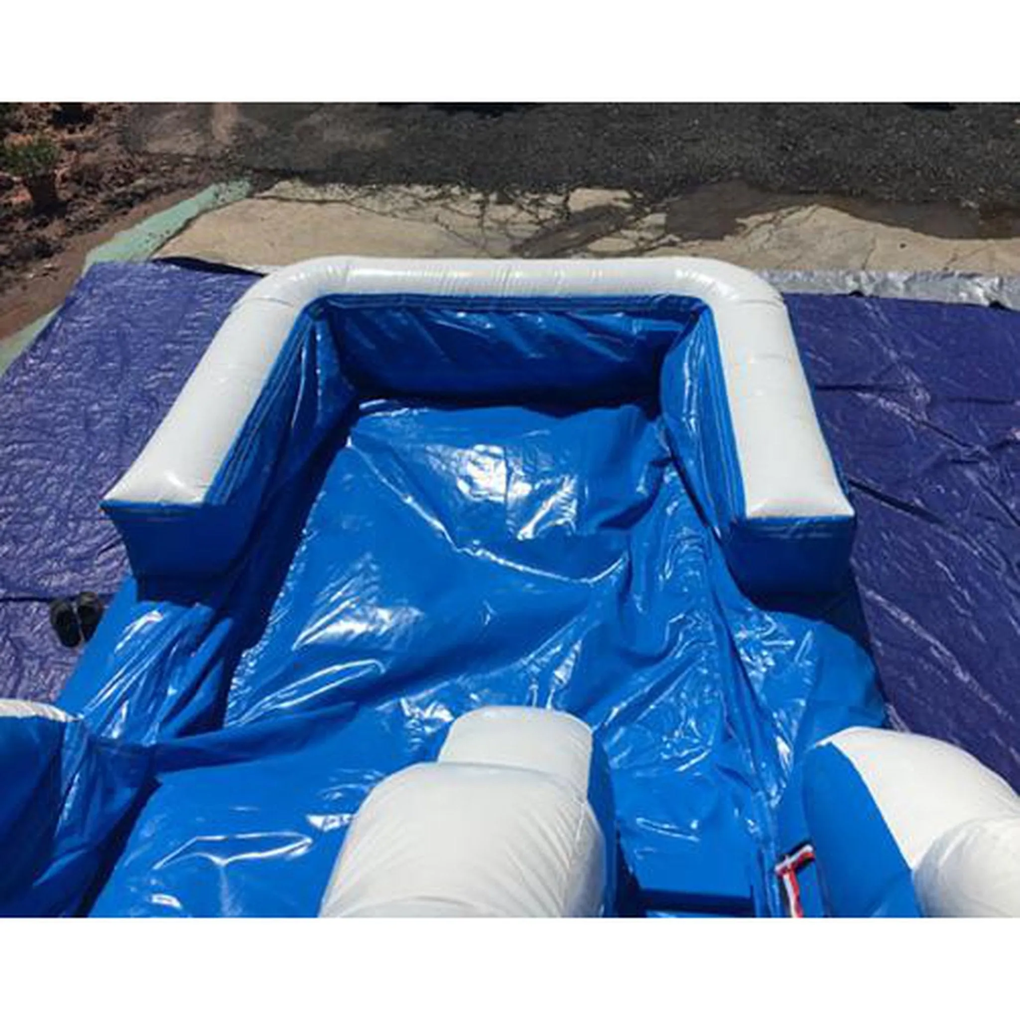 18' Blue Wave Wet & Dry Slide