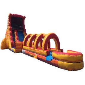 18' Volcano Wet & Dry Slide   Slip & Splash