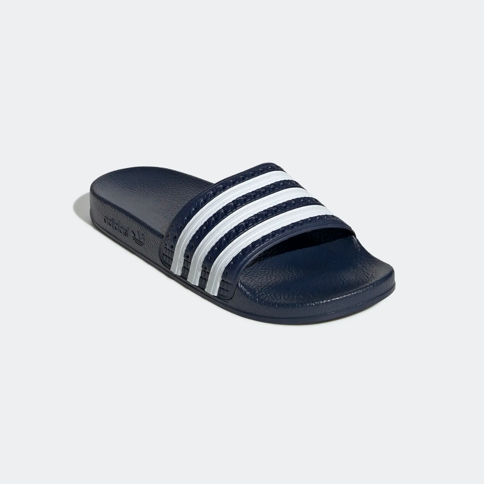 Adidas Kid's Adilette Slides - Legend Ink Blue / Cloud White