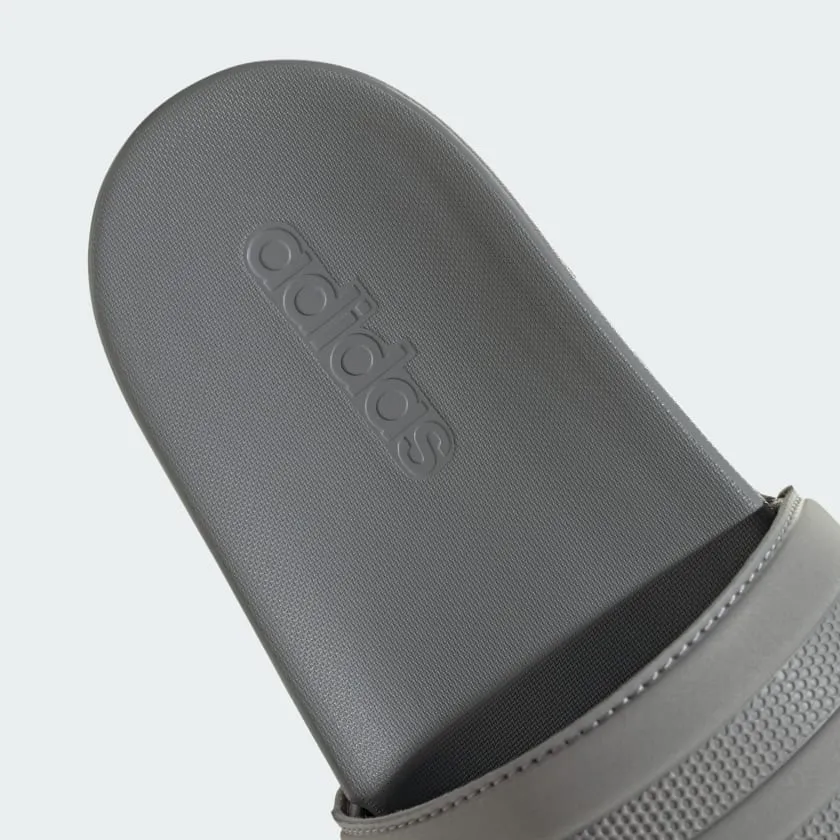 ADIDAS MEN'S ADILETTE COMFORT GREY SLIDES