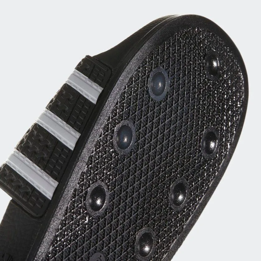 Adidas Men's Adilette Slides - Black / White