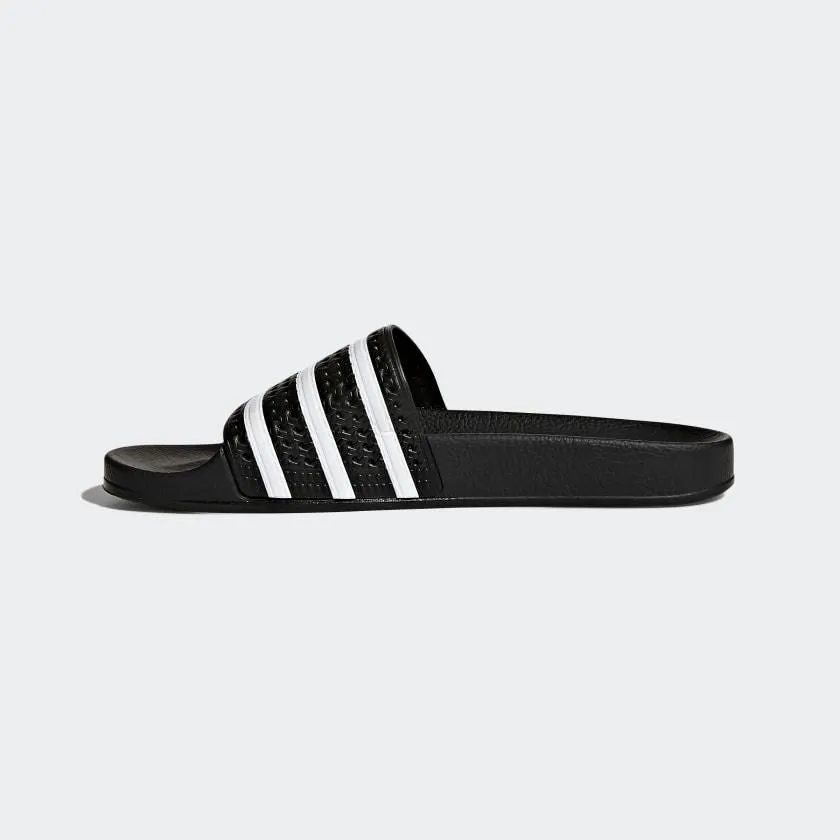 Adidas Men's Adilette Slides - Black / White