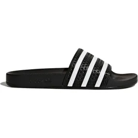 Adidas Men's Adilette Slides - Black / White