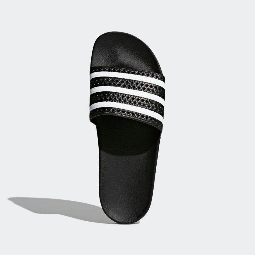 Adidas Men's Adilette Slides - Black / White