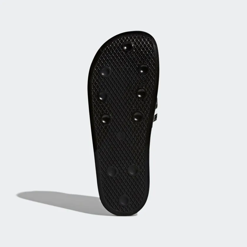 Adidas Men's Adilette Slides - Black / White