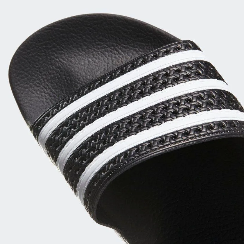 Adidas Men's Adilette Slides - Black / White