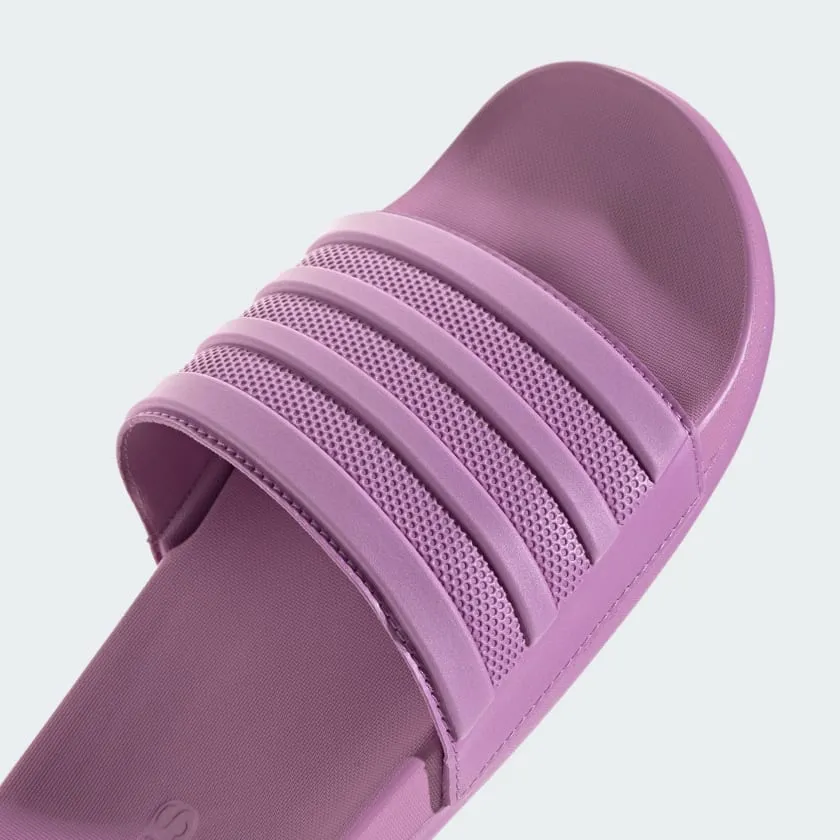 ADIDAS WOMEN'S ADILETTE COMFORT PURPLE SLIDES