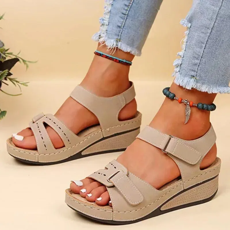 Arabella - Soft Sexy Wedge Sandals for Women