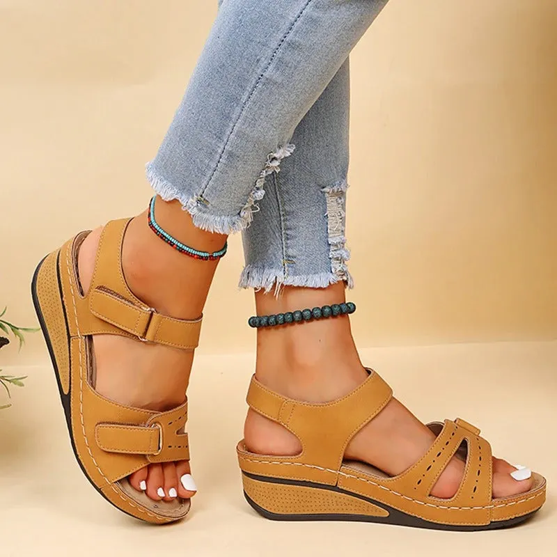 Arabella - Soft Sexy Wedge Sandals for Women