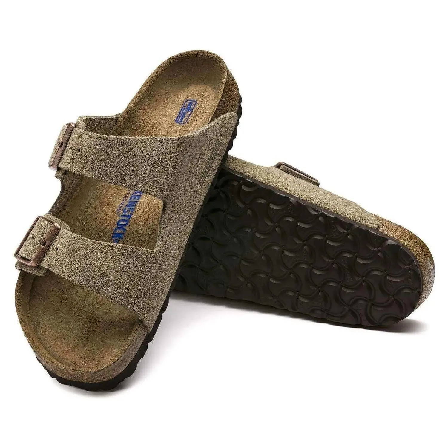 Arizona Soft Footbed Suede (Regular)