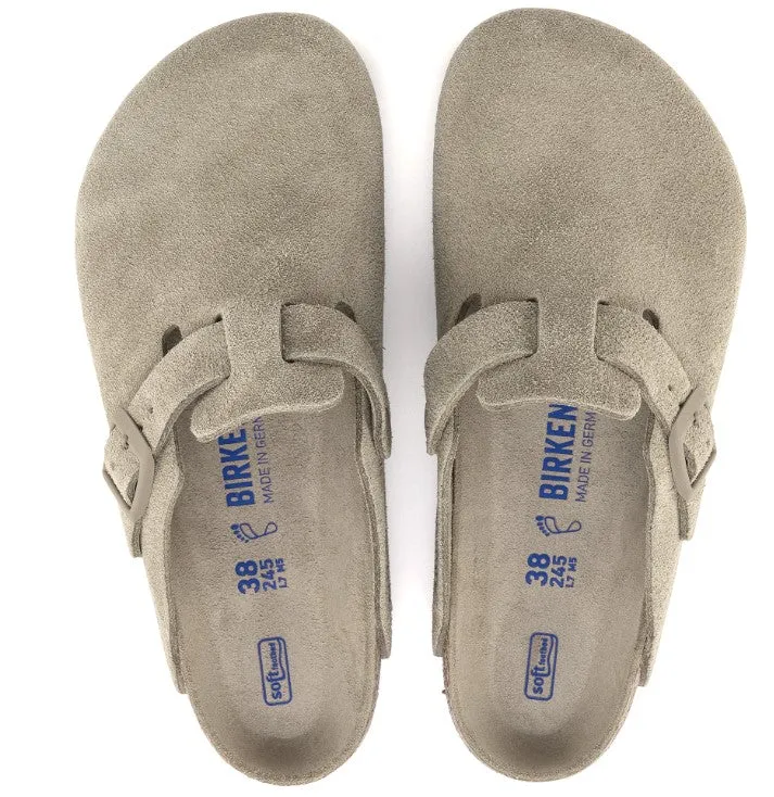 Boston Suede Clog