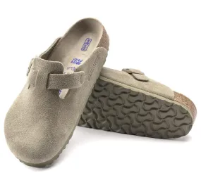 Boston Suede Clog