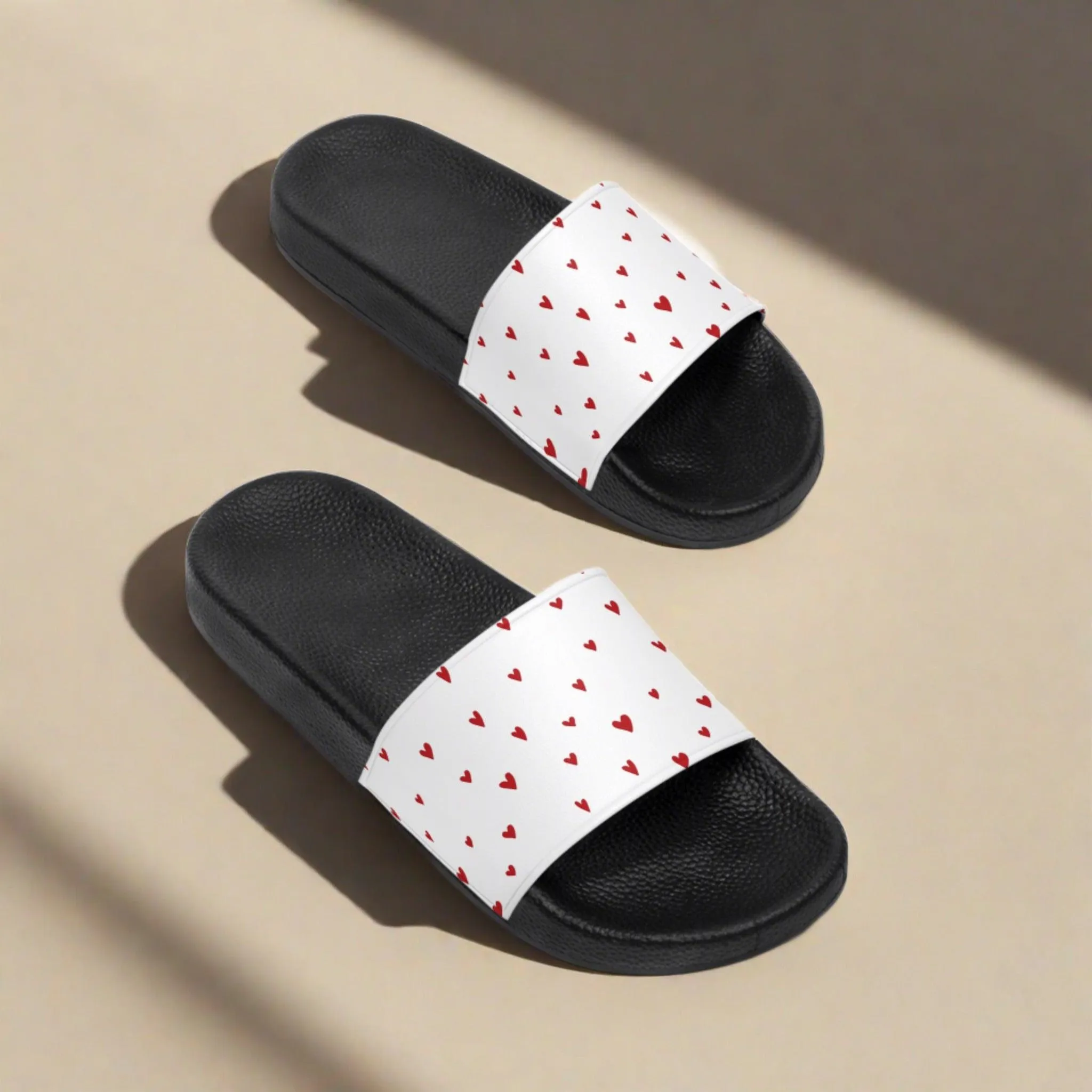 Chic Elegance: Stylish Valentine's Day Slides for Effortless Comfort