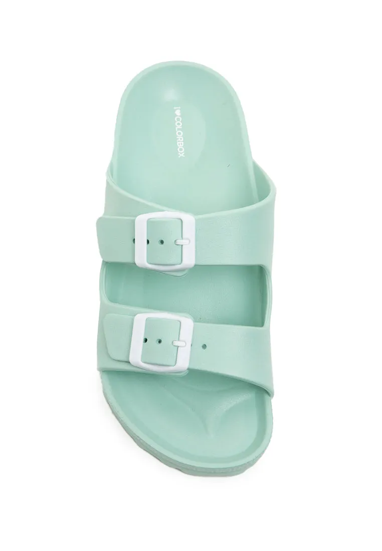 Double Buckle Sandals