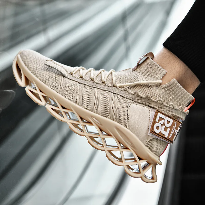 Flying woven mesh sneakers