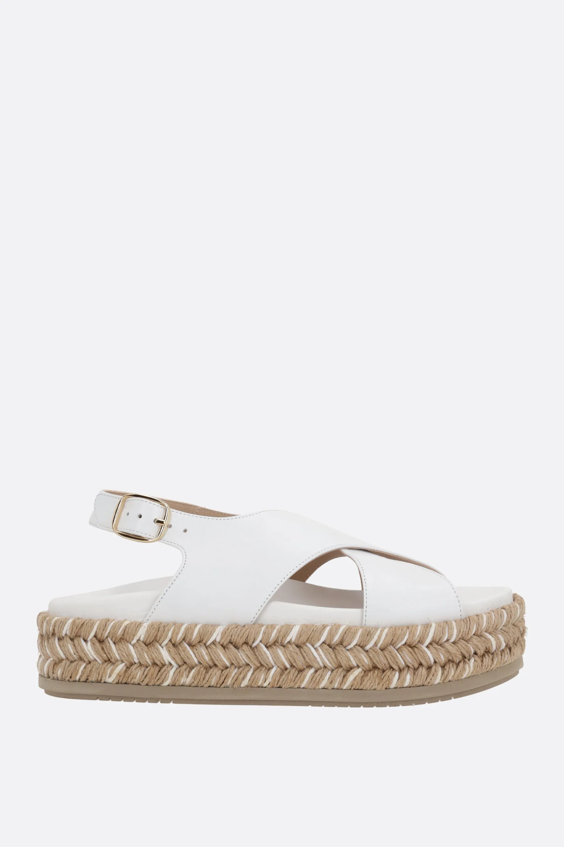 Francia platform sandals in soft nappa