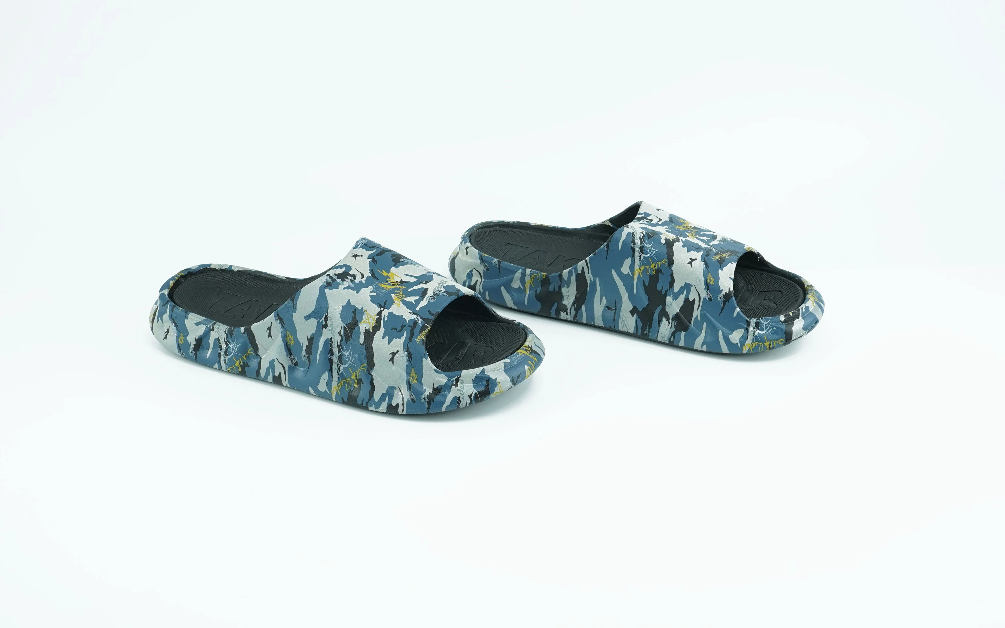 Funky summer EVA slides for men