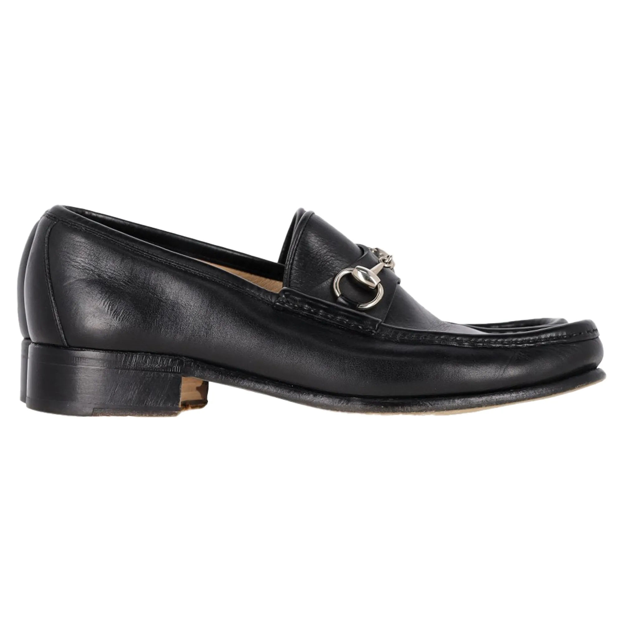 Gucci Horsebit Loafers in Black Leather