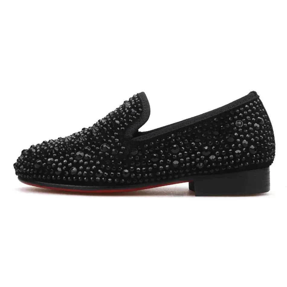 Kids Loafers Rhinestone Loafers: Kids' Loafers Party & Casual Shoes