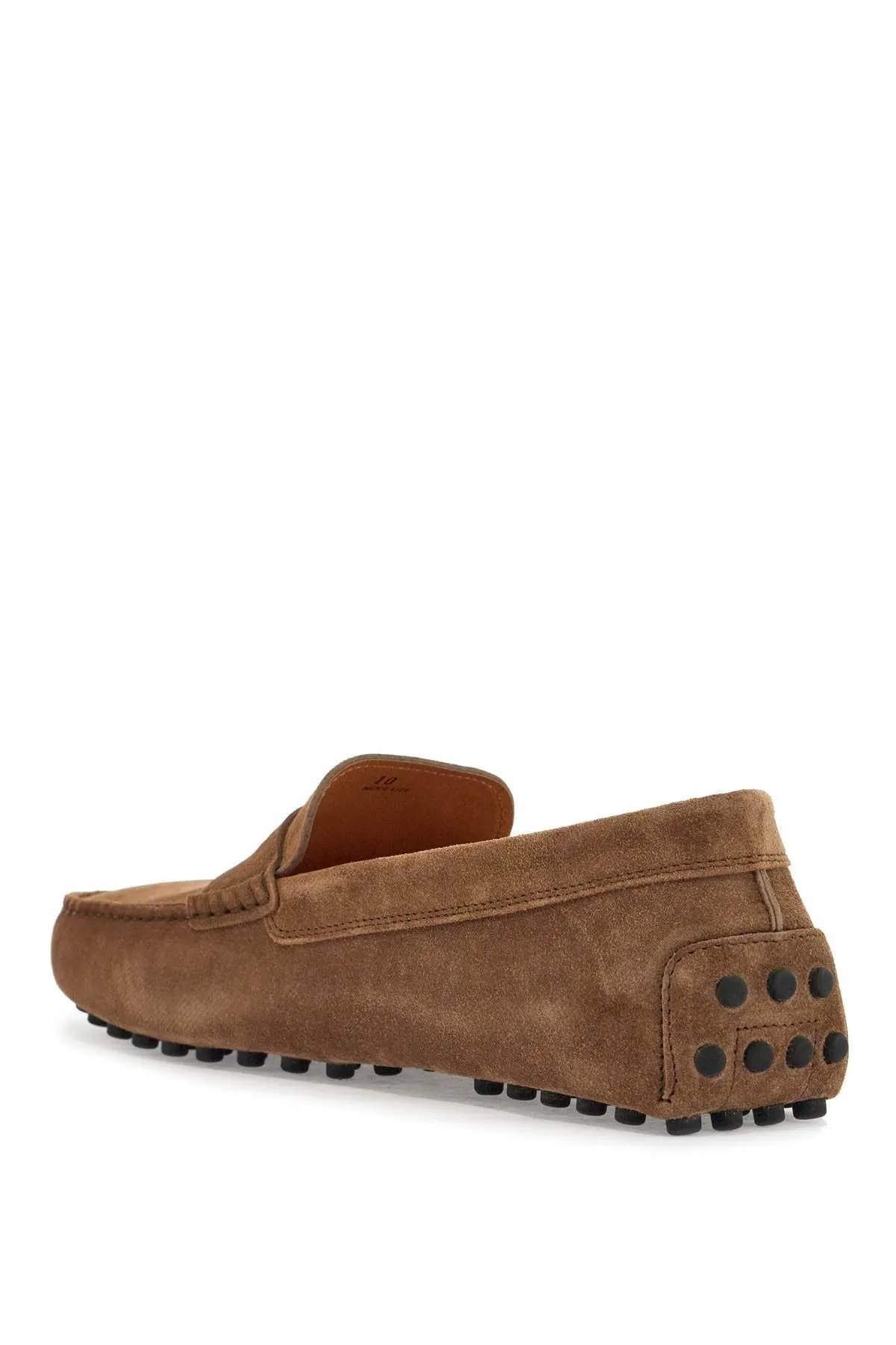 LIGHT WALNUT LEATHER DRIVING MOCCASIN