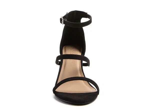 London Rag Kazaki Mid Heel Ankle Strap Sandal