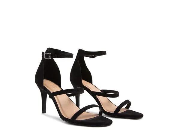 London Rag Kazaki Mid Heel Ankle Strap Sandal