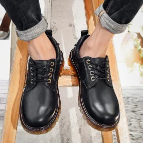 Men's Boots Autumn Men's Shoes Breathable Casual