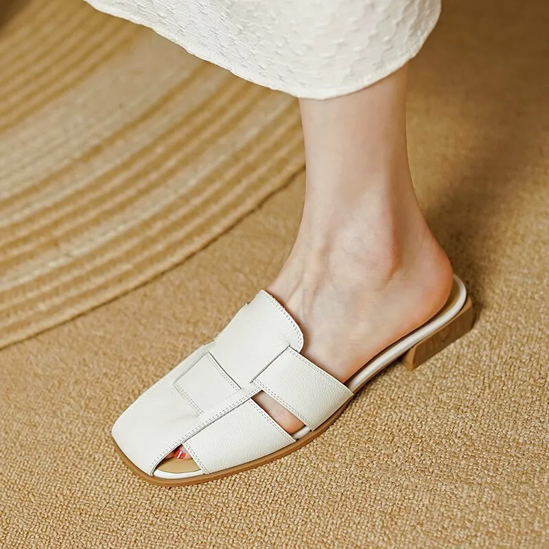 New Women Sandals Rome Style Mules Casual Slippers Spring Summer