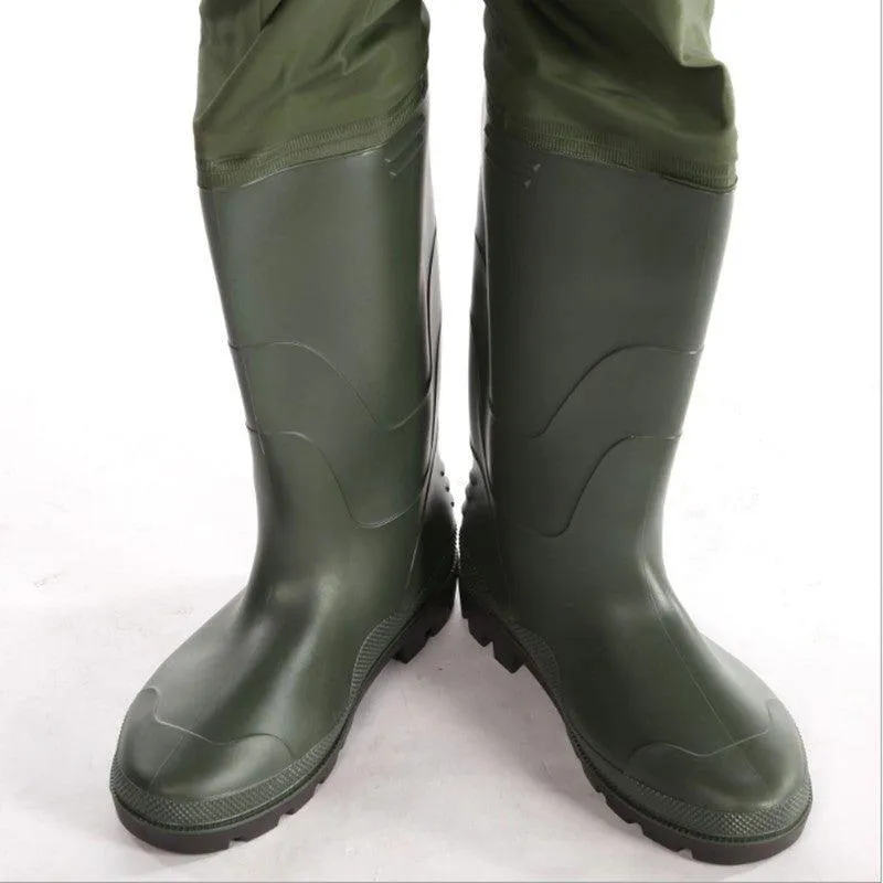 Outdoors Breathable Wading Pants with Boots