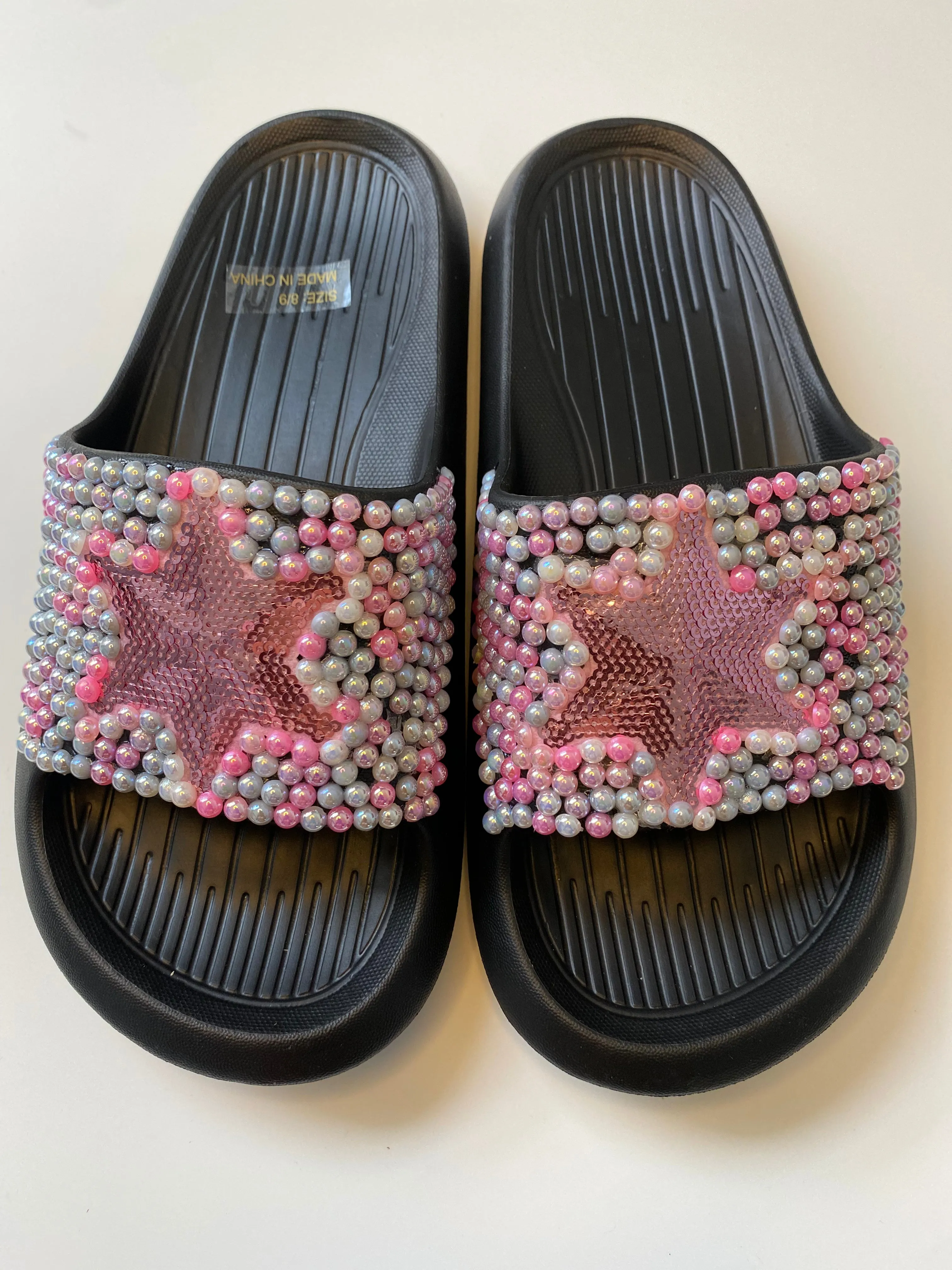 PINK KIE STAR PINK SLIDES