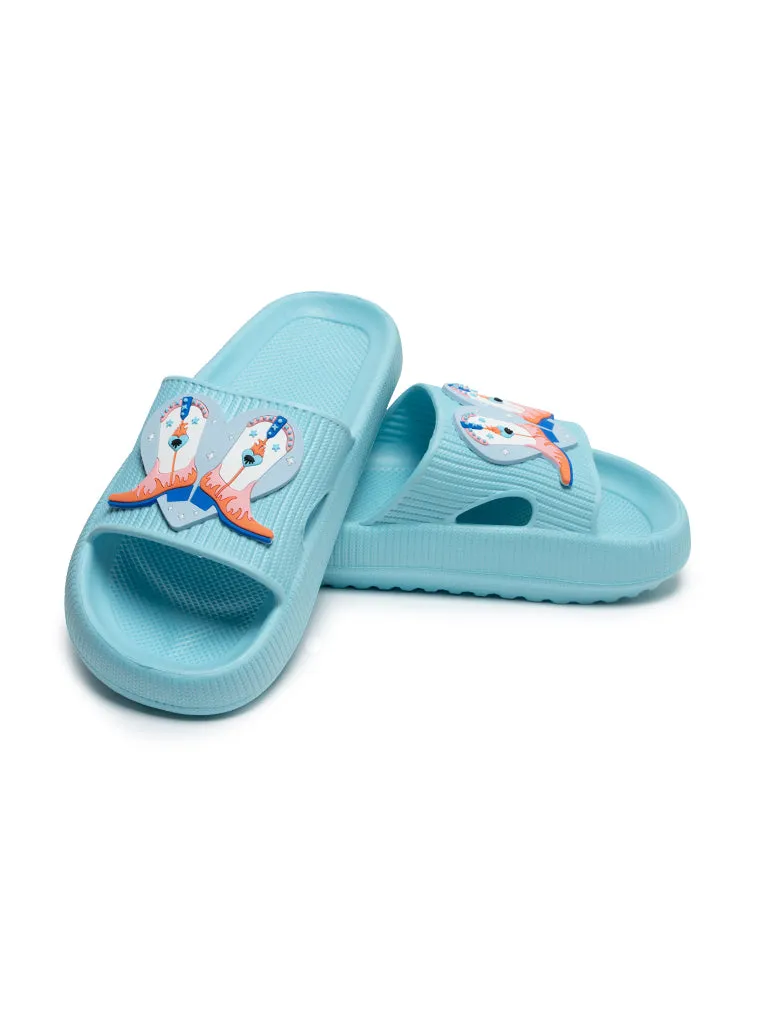 Pool Boot Heart Slides