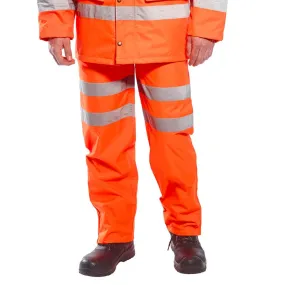 Portwest Hi-Vis Breathable Trousers RT61