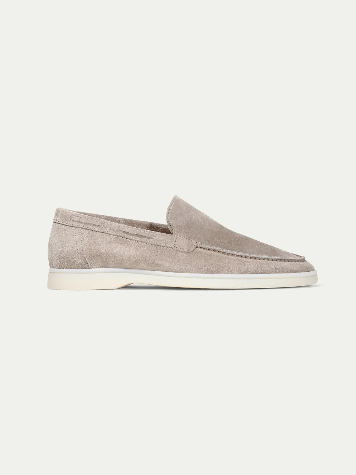 "Light Grey" - Yacht Loafers