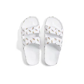 Slippers Freedom Moses Bolt White