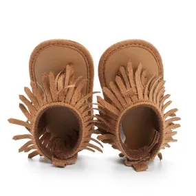 Soft Tassel Baby Sandals