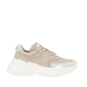 Sprint Mesh Beige Chunky Sneakers