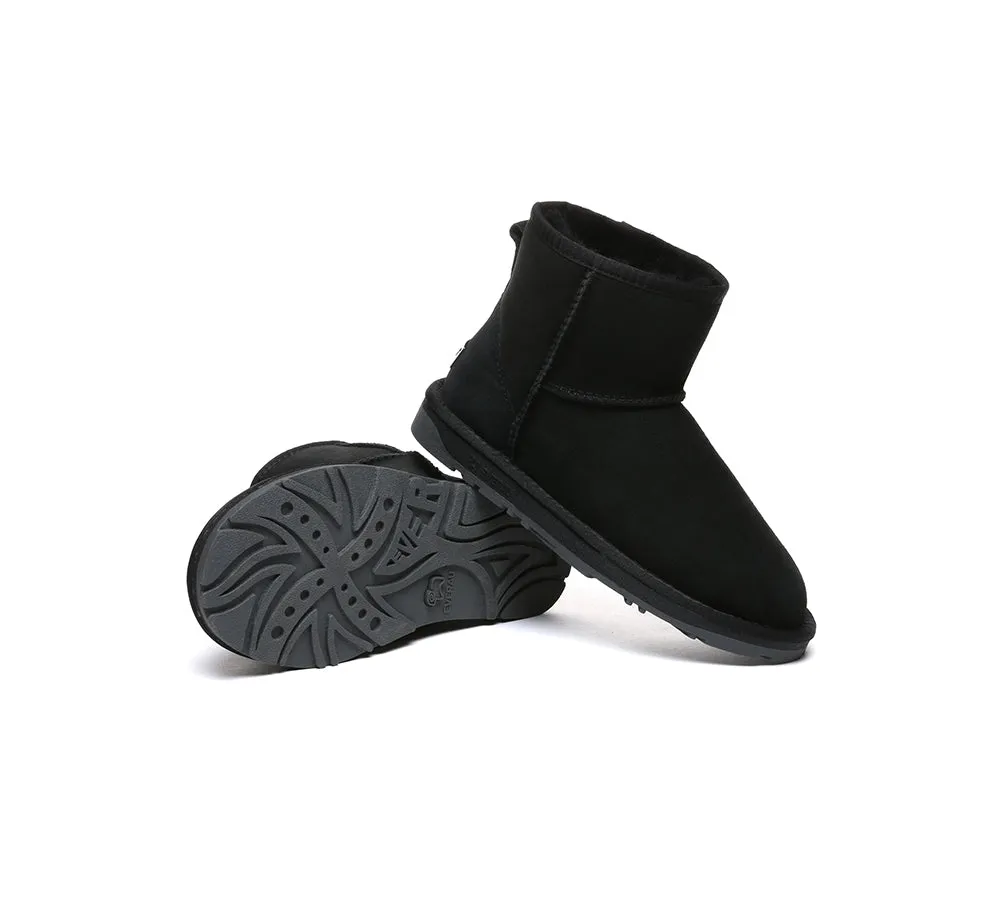 UGG EVERAU® UGG Boots Double Faced Sheepskin Wool Ankle Mini Classic