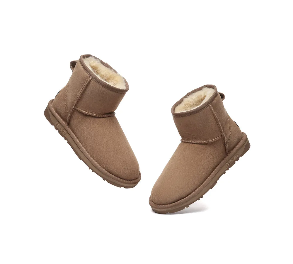 UGG EVERAU® UGG Boots Double Faced Sheepskin Wool Ankle Mini Classic