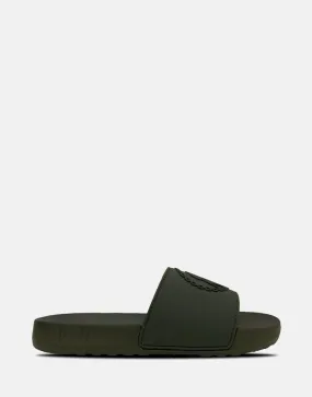 Vialli Frigo Olive Green Slides