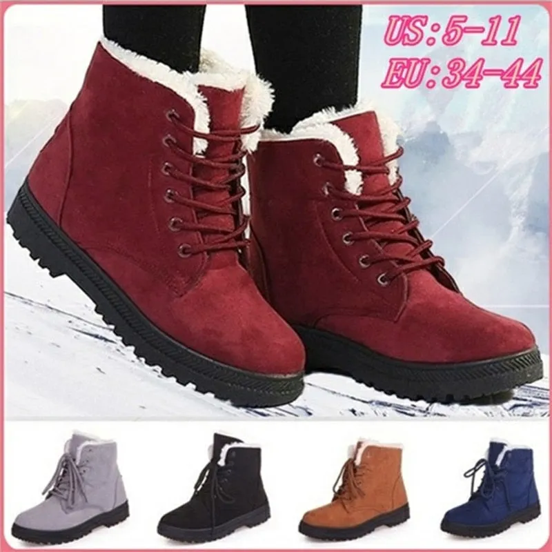 Women Warm Ankle Boots